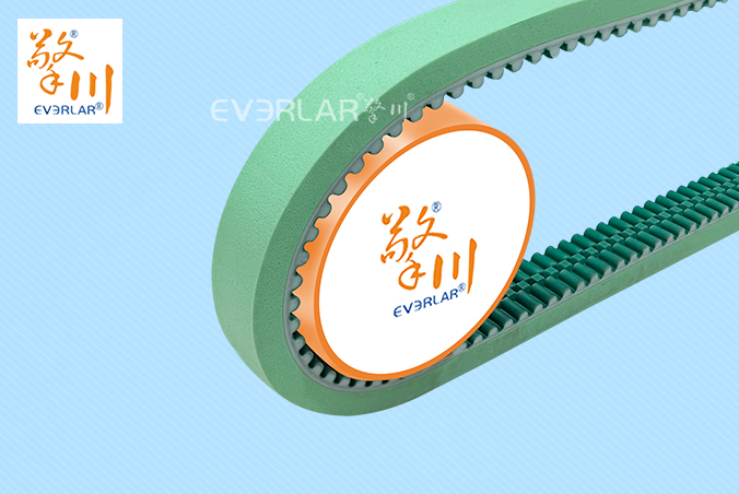 PU同步帶加綠布發(fā)泡膠耐磨耐油食品包裝機(jī)傳動(dòng)帶廠(chǎng)家定制加工